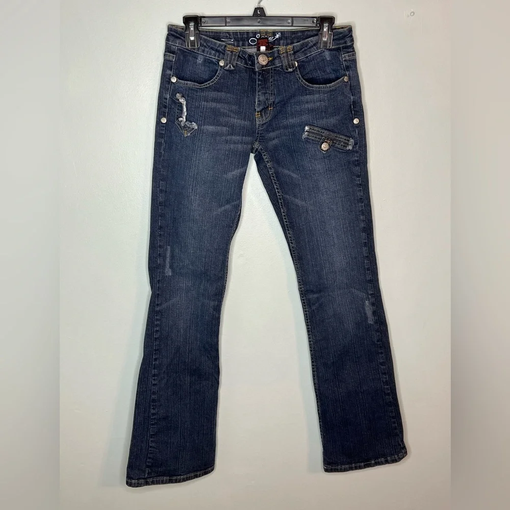 J-Star Distressed Denim Jeans Size 5/6 - Picture 1 of 7